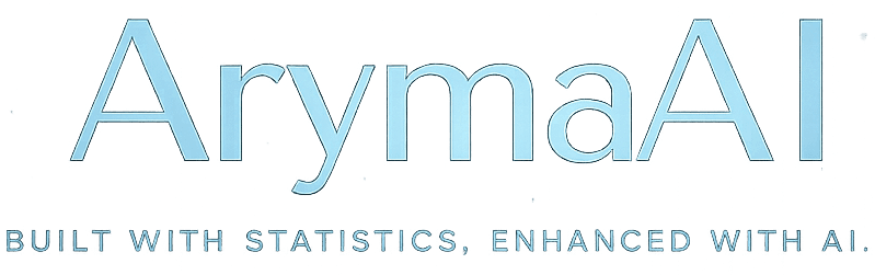 Aryma AI — Built with Statistics, Enhanced with AI.